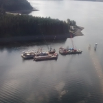 Hoonah-Flying in from Juneau for cruise ship dock project.